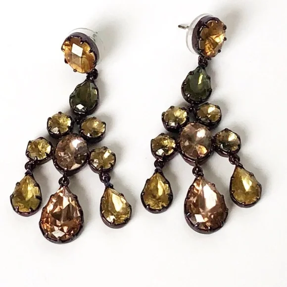 Stella & Dot | Vintage Champagne+Citron+SmokeyQaurtz Retired Estate Chan… - Picture 5 of 6